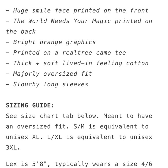 Dressed in LaLa oversized Smiley Camo 🔥🙌🏼 - Picture 5 of 5